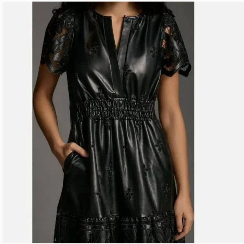 Anthropologie Somerset Maxi Dress Women's S Whimsigoth Gothic Lace - Picture 9 of 16